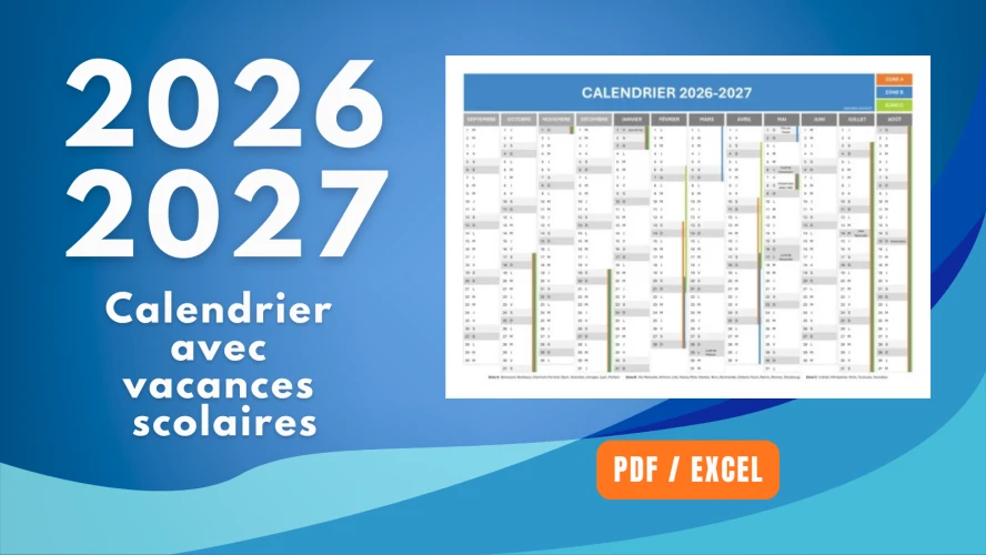 Calendrier scolaire 2026-2027