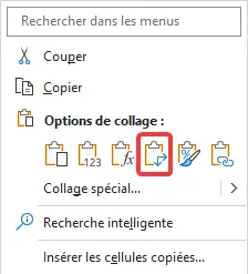 Excel : copier coller avec transposition