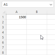 Excel : poignée de recopie valeur simple