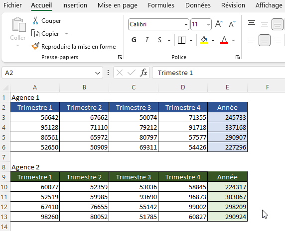 Excel : reproduire la mise en forme